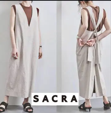 SACRA 슬리브리스 원피스