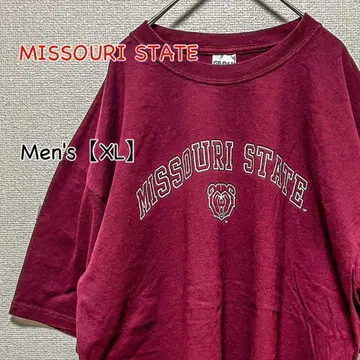 HA434 GILDAN 티셔츠 [XL] 크림슨 MISSOURI STATE