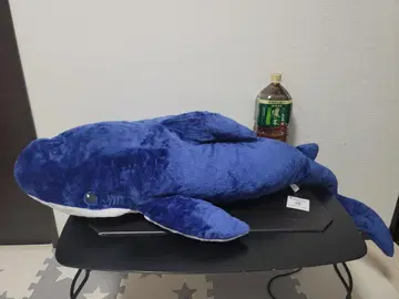 상어 초 슈퍼 빅 봉제 인형 120cm 파랑