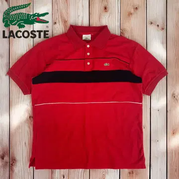 07M063 LACOSTE 반팔 피케 셔츠 골프 봄/여름 빅 사이즈