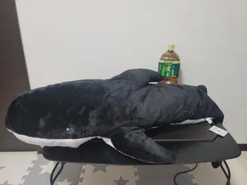 상어 초 슈퍼 빅 봉제 인형 120cm 블랙