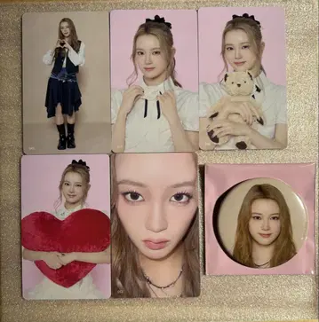 THIS IS ME:I 사쿠라이 미우 트레이딩 카드 & 캔뱃지 세트