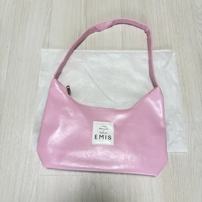 ★EMS★ EMIS HOBO BAGPINK JERSEY HOBO BAG-PINK - EMIS