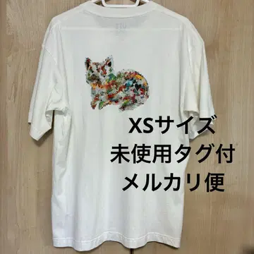 유니클로 요네즈켄시 티셔츠 XS 사이즈 리이슈 고양이