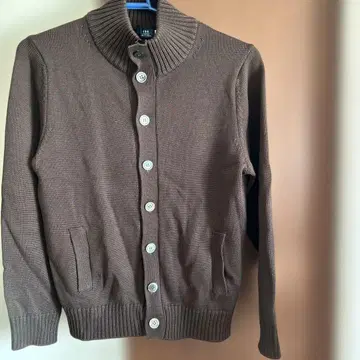 Maker's Shirt 가마쿠라 스탠드 카라 가디건 브라운 L 사이즈