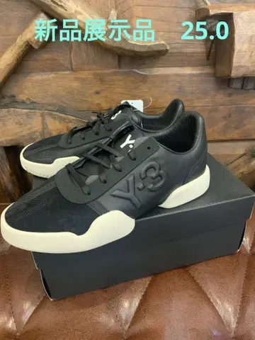 Y-3 블랙 스니커즈
