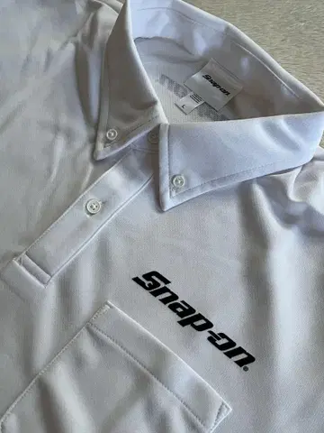 스냅온 피케 셔츠(L)