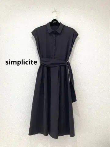 simplicite 코튼 100% 원피스