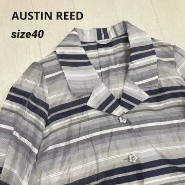 오스틴 리드 비쥬 버튼 셔츠 자켓 40 네이비