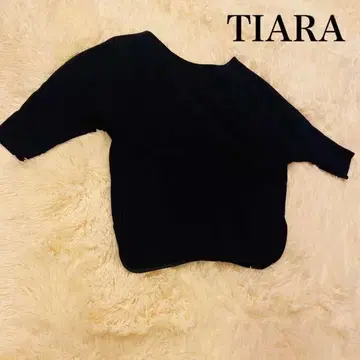 TIARA 티아라 헬리오스 블라우스 블랙 검정 풀오버 프리 사이즈