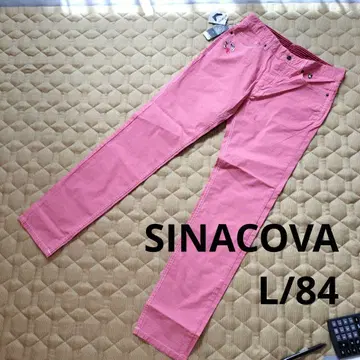 [새상품] SINA COVA 시나코바, 멋진 팬츠, L, 빨간색 T