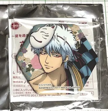 은혼 제일복권 카페 육각형 캔뱃지 긴토키