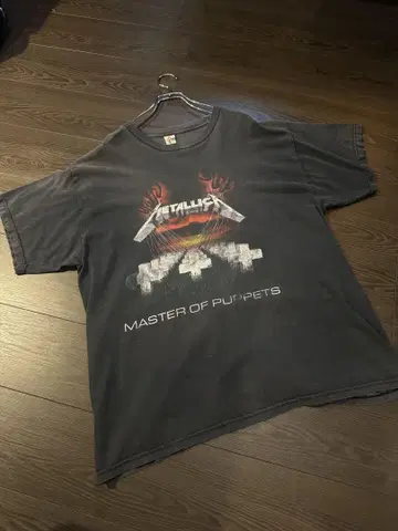 Metallica Master of Puppets 티셔츠 XL 사이즈
