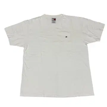[ 90년대 ] Tommy Hilfiger 원포인트 로고 티셔츠