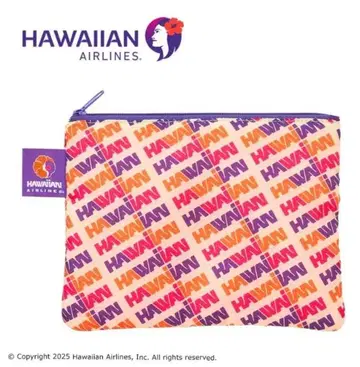 HAWAIIAN AIRLINES 하와이안 항공 플랫 파우치