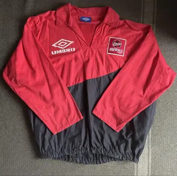 90년대 EURO 96 Unbro 드릴 탑 풀오버 코카콜라