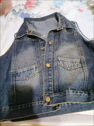 데님 슬리브리스 베스트
