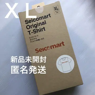 홋카이도 세이코 마트 화이트 세코마 T셔츠 세코마 XL 사이즈
