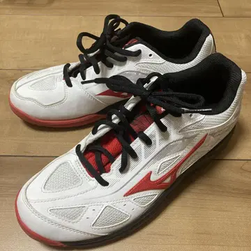 Mizuno 테니스화 화이트/레드 24.5cm