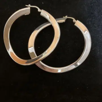 스타 주얼리 STAR JEWELRY 실버 후프 귀걸이