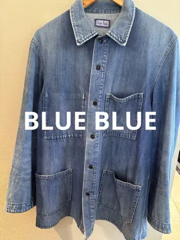 BLUE BLUE 데님 커버올 할리우드 런치 마켓