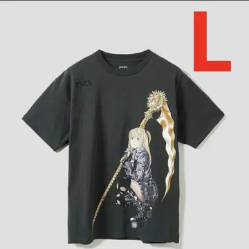 그라니프 데스노트 야카이 사 & 렘 빅 실루엣 티셔츠 L 새상품