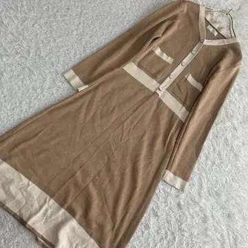 karL Park Lane 원피스 모카 F 앞 버튼 깔끔 경사