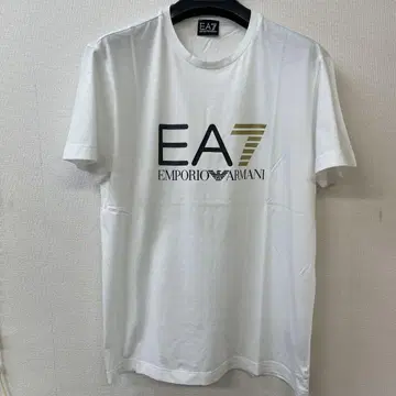 EMPORIO ARMANI 아르마니 남성용 티셔츠 화이트 L