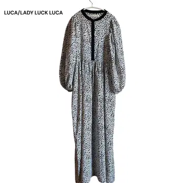 LADY LUCK LUCA 꽃무늬 롱 원피스