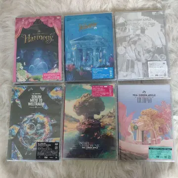 Mrs. GREEN APPLE DVD 6작 세트