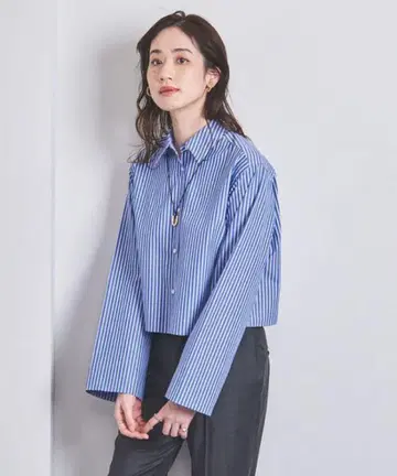 UNITED ARROWS 유나이티드 애로우즈 C 숏 셔츠 긴팔 셔츠