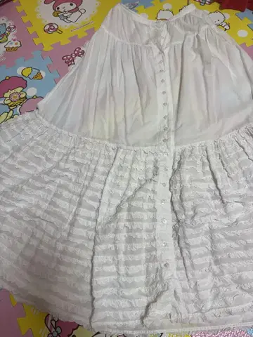 핑크하우스 페티코트 스커트