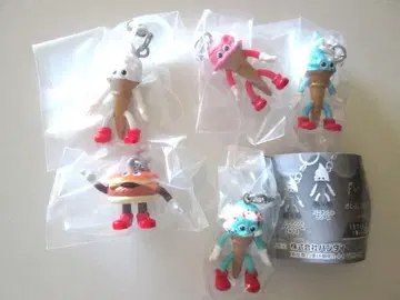 플레이버즈 FLAVORS 메지루시 액세서리 가챠 5개 세트 버거