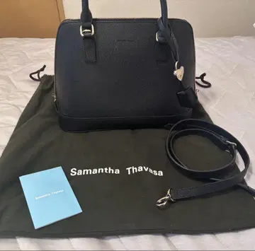 Samantha Thavasa 블랙 핸드백