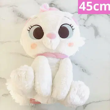 디즈니 마리 빨간 볼 점보 봉제 인형 고양이