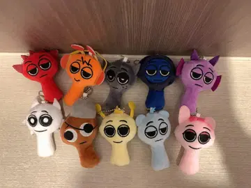 스플랑키 볼체인 마스코트 10종 세트