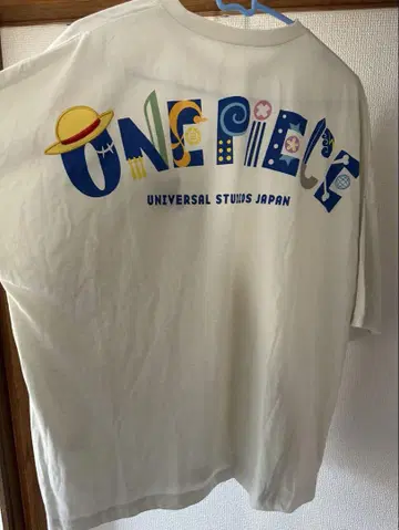 2023 여름 한정 USJ ONE PIECE 티셔츠 로고 유니섹스 M