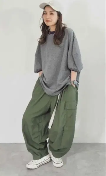 MODE NORM CORE] 샤카 벌룬 포켓 팬츠 (카키)