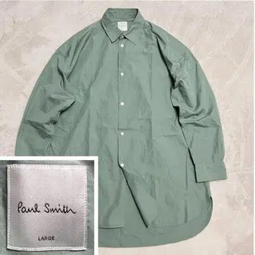 새상품급 Paul Smith 긴팔 셔츠 정가 28600엔 R-7842