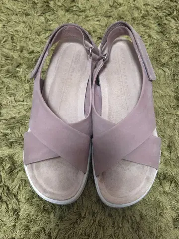 ecco 샌들 베이지 핑크