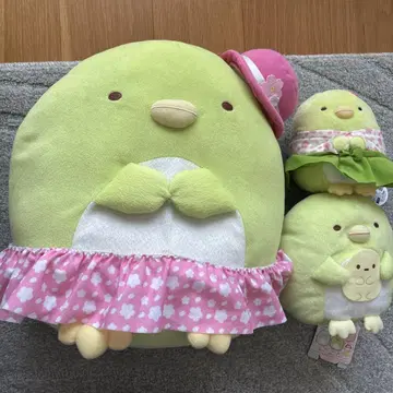 스미코구라시 봉제 인형 펭귄? BIG 사이즈 3세트
