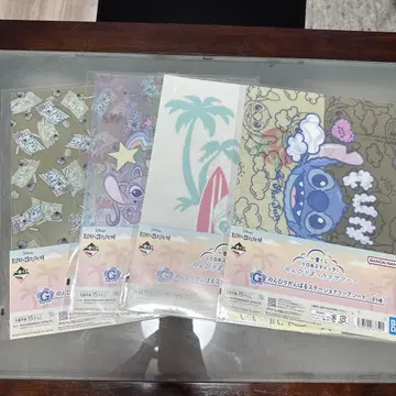 제일복권 스티치 G상 4세트