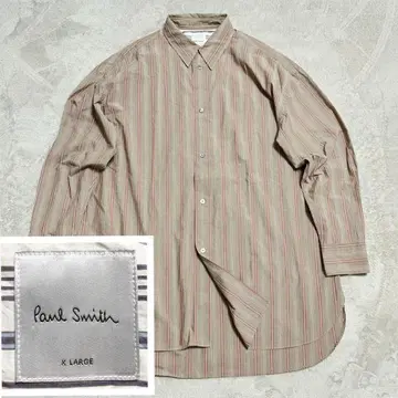 새상품급 Paul Smith 긴팔 셔츠 정가 37400엔 R-7842