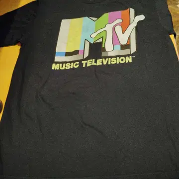 MTV 컬러풀 로고 티셔츠 2017