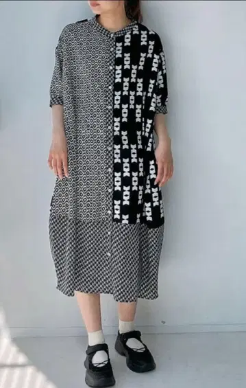 아즈노아즈 플러스 코쿤 원피스
