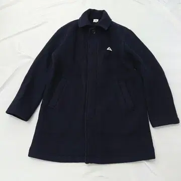 GEVACO 네이비 울 스텐카라 코트 42