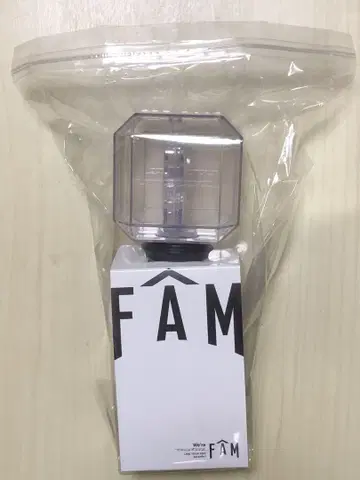 FAM 응원봉 투명/블랙