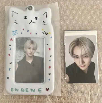 정원 ENHYPEN 포토 카드 홀더 트레이딩 카드 포함