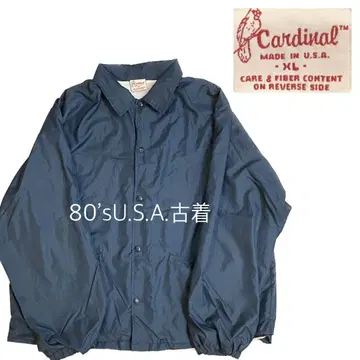 80's Cardinal 나일론 자켓 XL 네이비