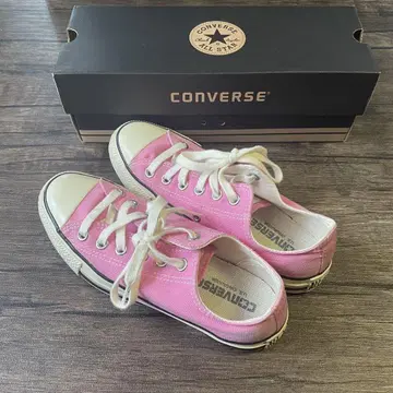 CONVERSE 올스타 핑크 스니커즈